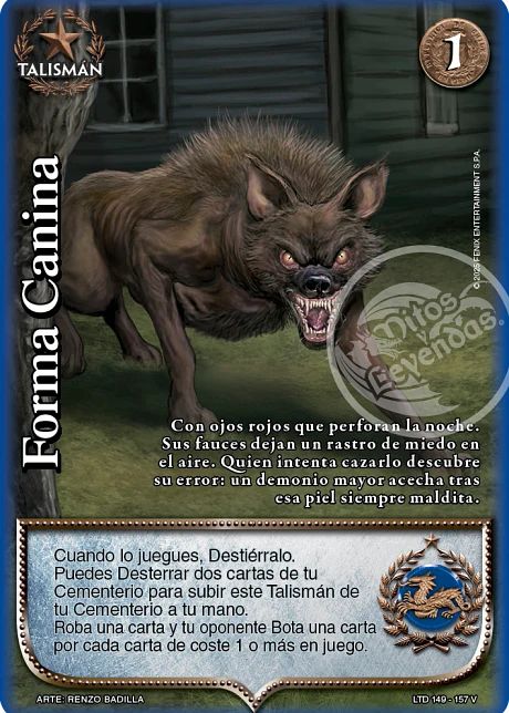 Forma Canina (LTD - Vasalla Foil)
