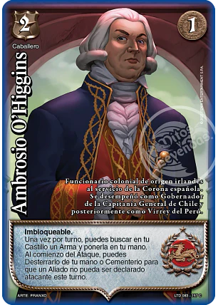 Ambrosio O'higgins (LTD - Cortesana Foil)
