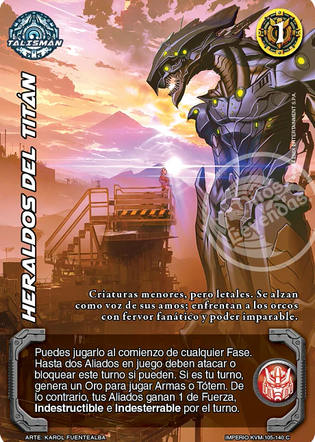 Heraldos del Titán (KVM - Cortesana Foil)