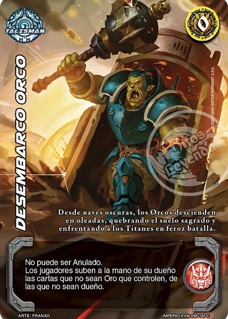 Desembarco Orco (KVM - Cortesana Foil)