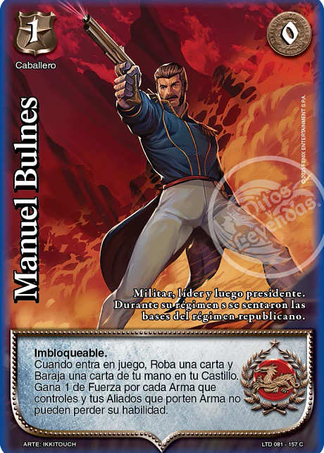Manuel Bulnes (LTD - Cortesana Foil)
