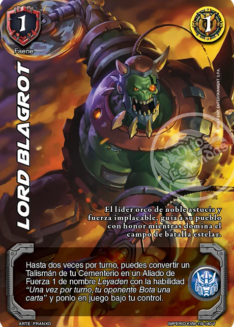 Lord Blagrot (KVM - Vasalla Foil)