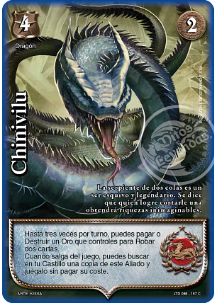 Chinivilu (LTD - Cortesana Foil)