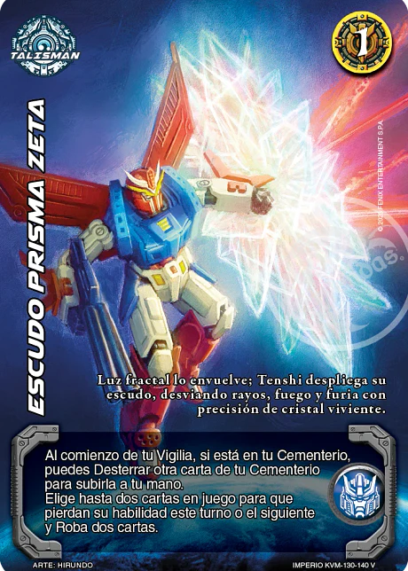Escudo Prisma Zeta (KVM - Vasalla Foil)
