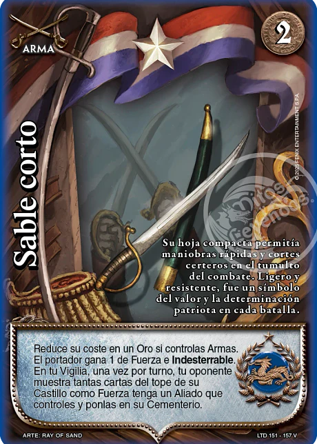 Sable Corto (LTD - Vasalla Foil)
