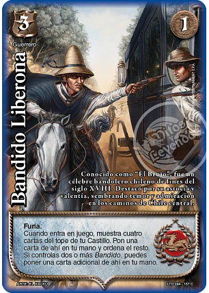 Bandido Liberona (LTD - Cortesana Foil)