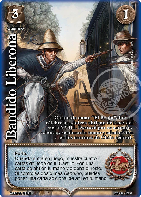 Bandido Liberona (LTD - Cortesana Foil)