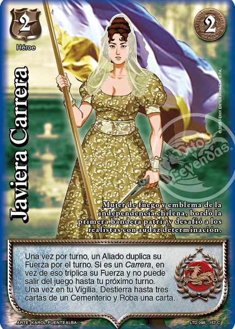 Javiera Carrera (LTD - Cortesana Foil)