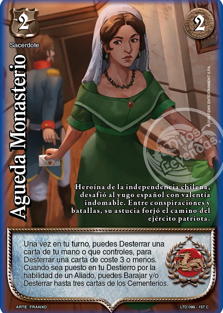 Agueda Monasterio (LTD - Cortesana Foil)