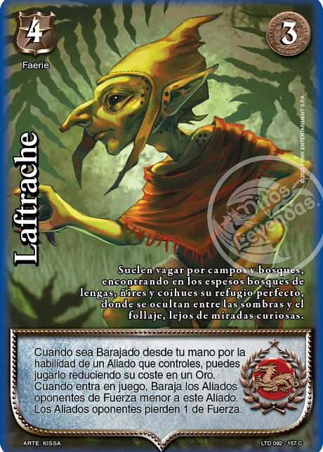 Laftrache (LTD - Cortesana Foil)