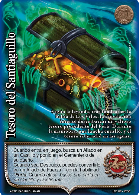 Tesoro del Santiaguillo (LTD - Cortesana Foil)
