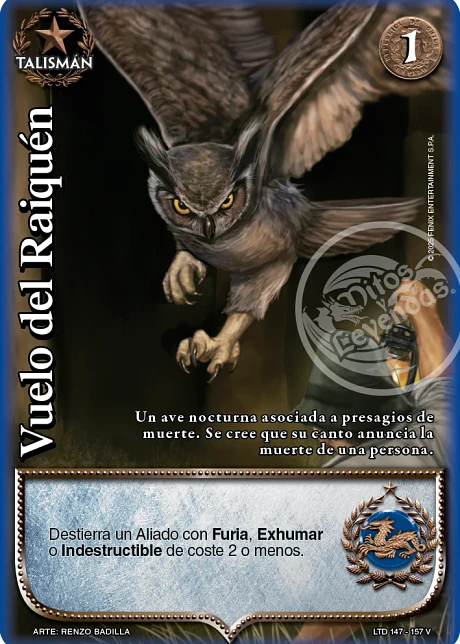 Vuelo del Raiquén (LTD - Vasalla Foil)