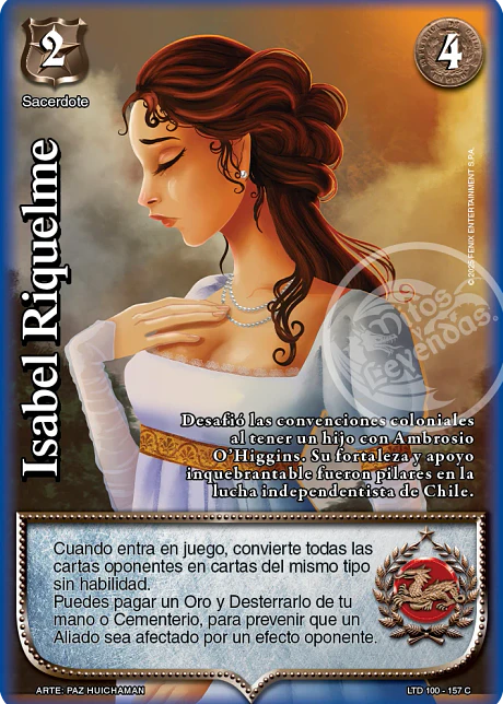 Isabel Riquelme (LTD - Cortesana Foil)