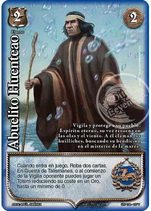 Abuelito Huenteao (LTD - Vasalla Foil)
