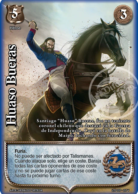 Huaso Bueras (LTD - Vasalla Foil)