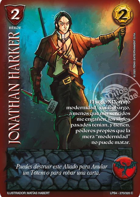 Jonathan Harker (LPB 4.0 - Cortesana)