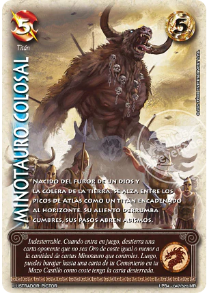 Minotauro Colosal (LPB 4.0 - MR)
