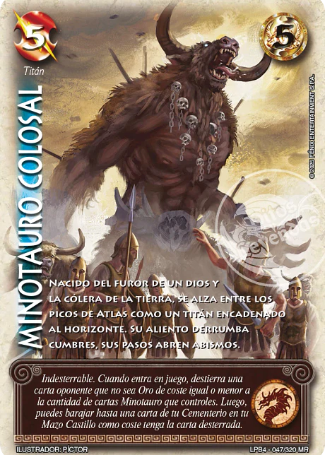 Minotauro Colosal (LPB 4.0 - MR)