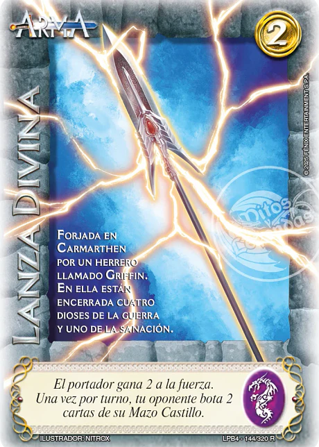Lanza Divina (LPB 4.0 - Real)