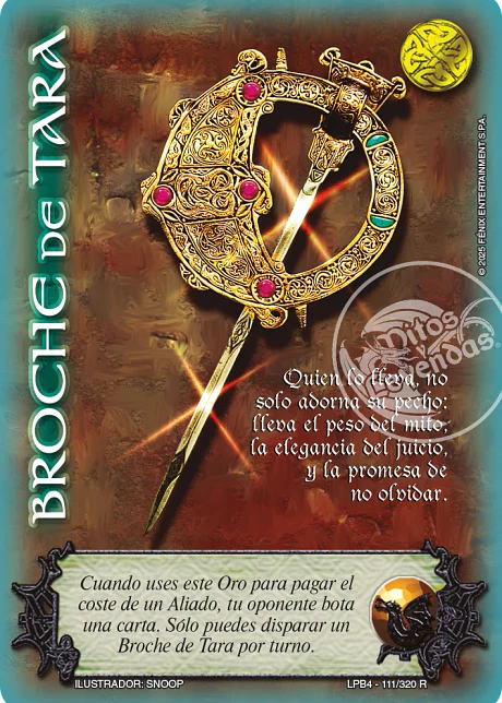 Broche de Tara (LPB 4.0 - Real)