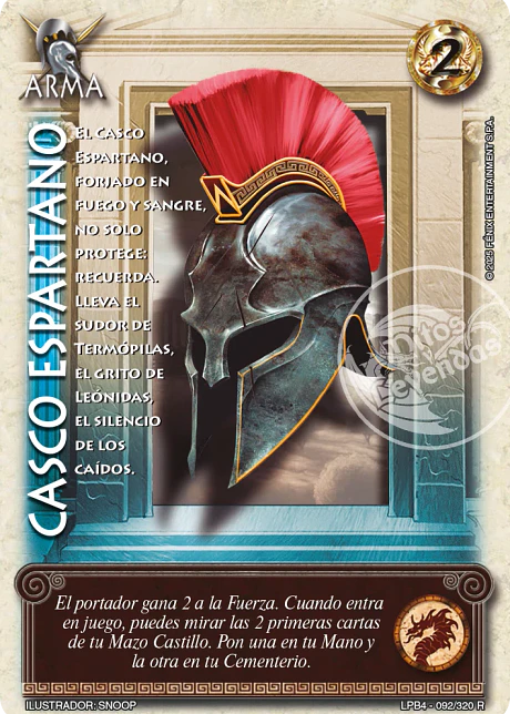 Casco Espartano (LPB 4.0 - Real)
