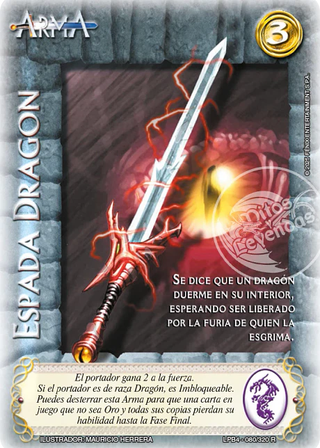 Espada Dragón - Rework (LPB 4.0 - Real)