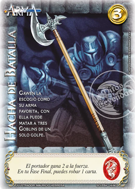 Hacha de Batalla (LPB 4.0 - Set Clásico)