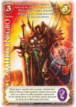 Caballero Negro (LPB 4.0 - MR)