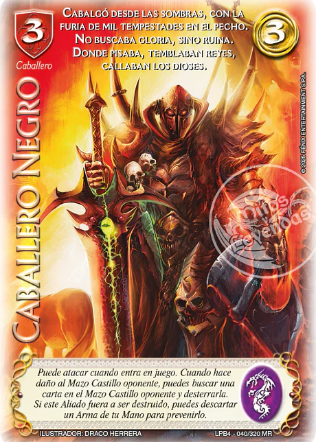 Caballero Negro (LPB 4.0 - MR)