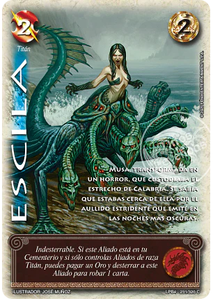 Escila (LPB 4.0 - Cortesana)