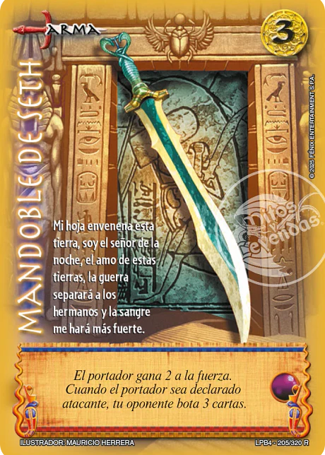 Mandoble de Seth (LPB 4.0 - Real)