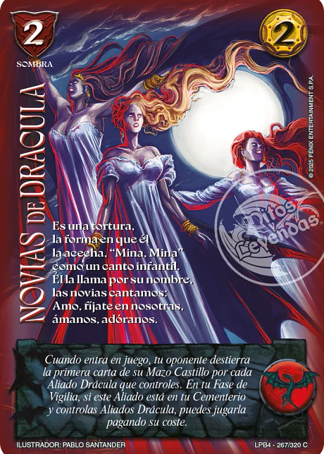 Novias de Drácula (LPB 4.0 - Cortesana)