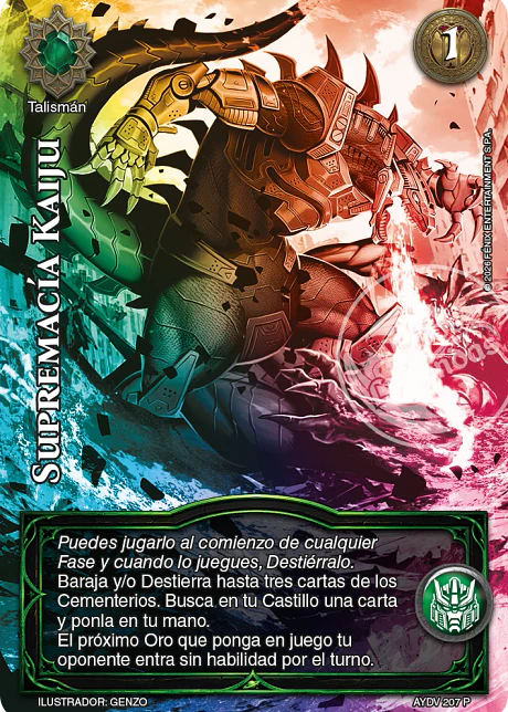 Supremacia Kaiju (Kit Profecías)