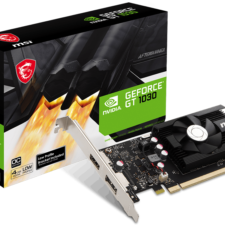 MSI T.VIDEO GT 1030 4GD4 LP OC 1