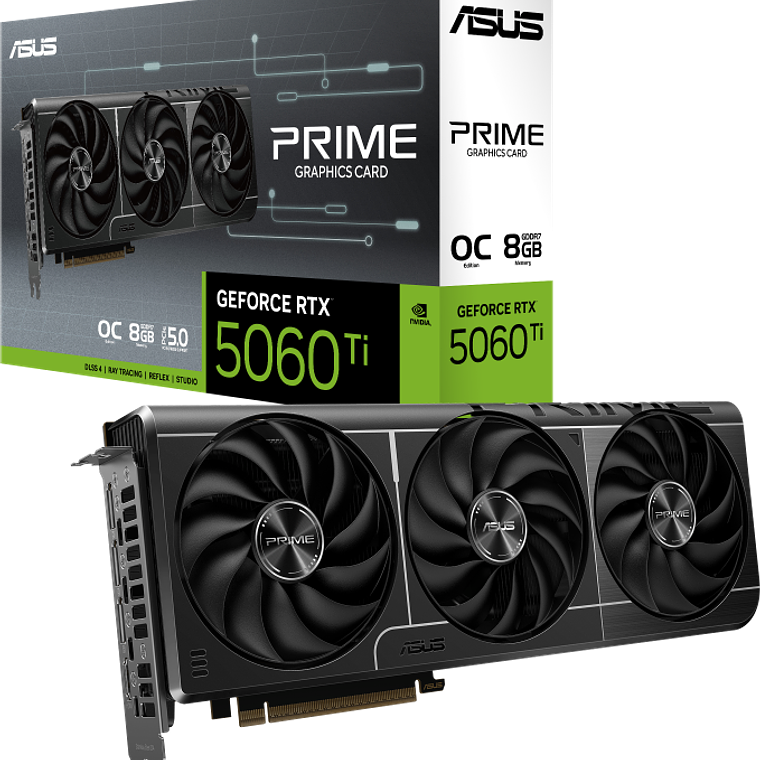 ASUS T/Video PRIME RTX-5060TI OVERCLOCK/NVIDIA/8gb/GDDR7/1 H 1