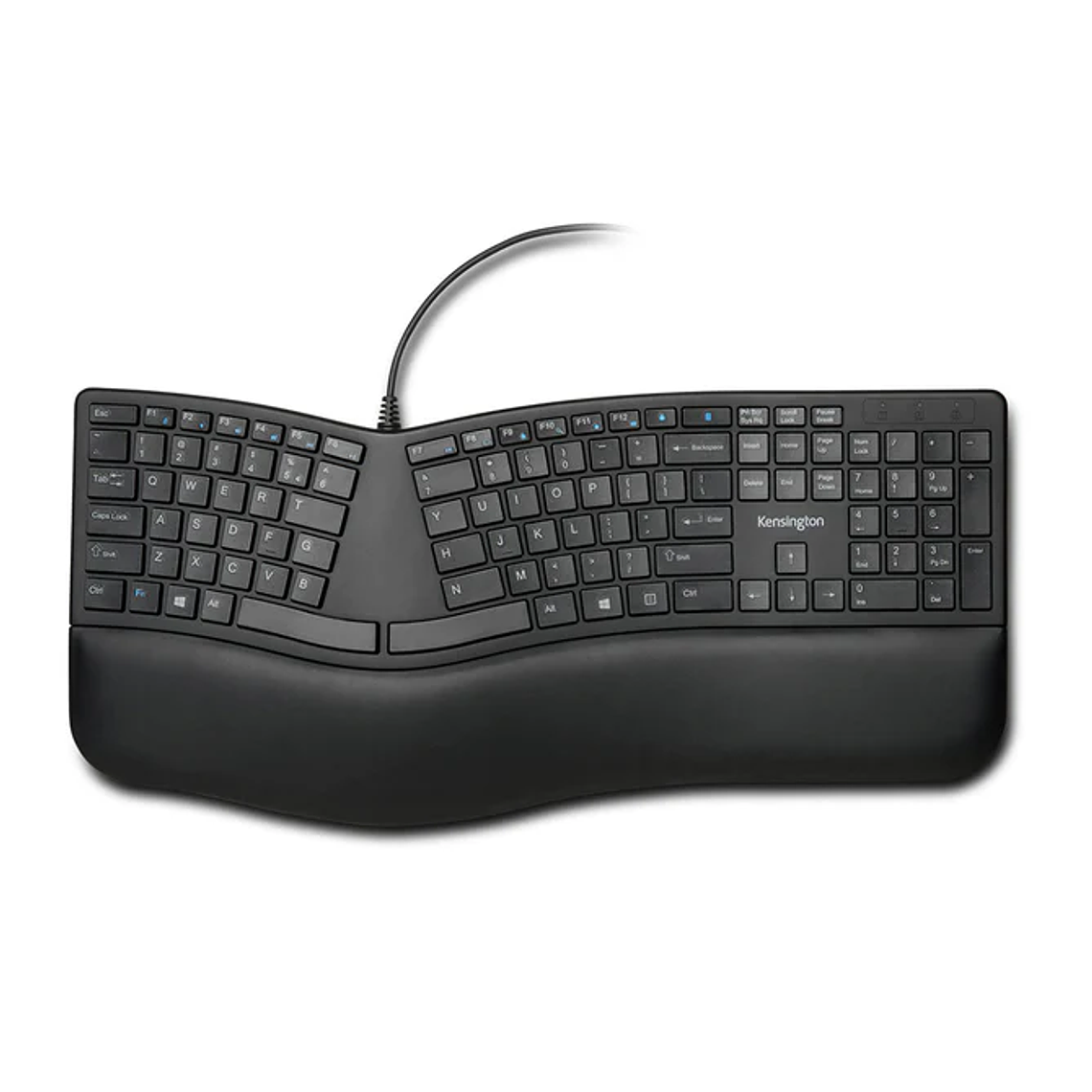 Kensington teclado ergonomico Pro Fit alambrico color negro 1