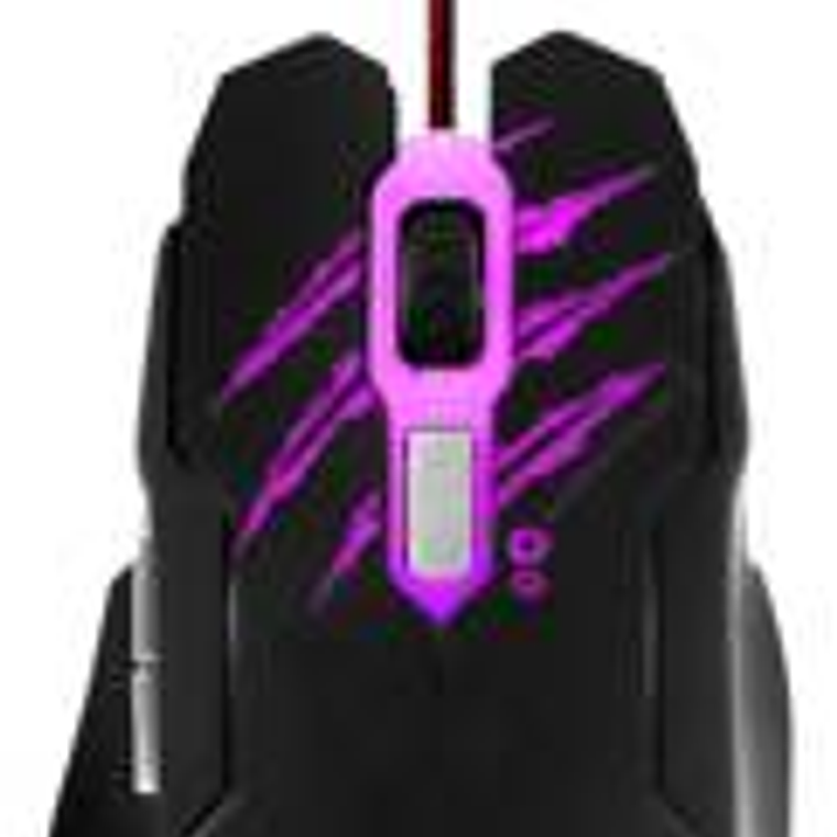 Xtech mouse gaming 6 botones hasta 3200DPI USB  1