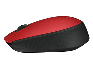 Logitech Mouse Inalambrico M170 Rojo 