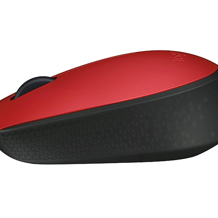Logitech Mouse Inalambrico M170 Rojo  1