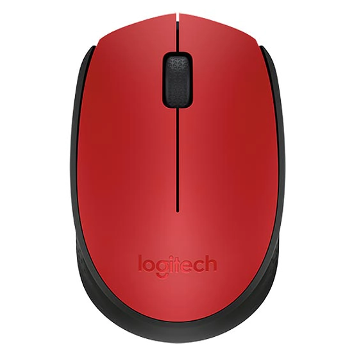 Logitech Mouse Inalambrico M170 Rojo  2