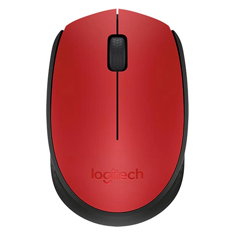 Logitech Mouse Inalambrico M170 Rojo  2