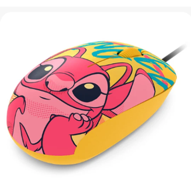 Xtech Disney Stich Wired mouse 1200dpi Yellow XTM-D406ST-YL 1