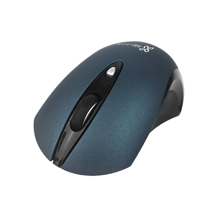 Klip Xtreme Mouse Inalambrico Silencioso Azul KMW-400BL  1