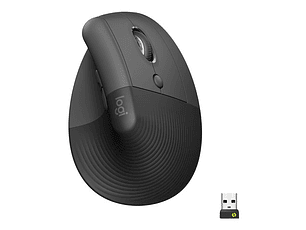 Logitech Mouse Inalambrico Lift Vertical Grafito