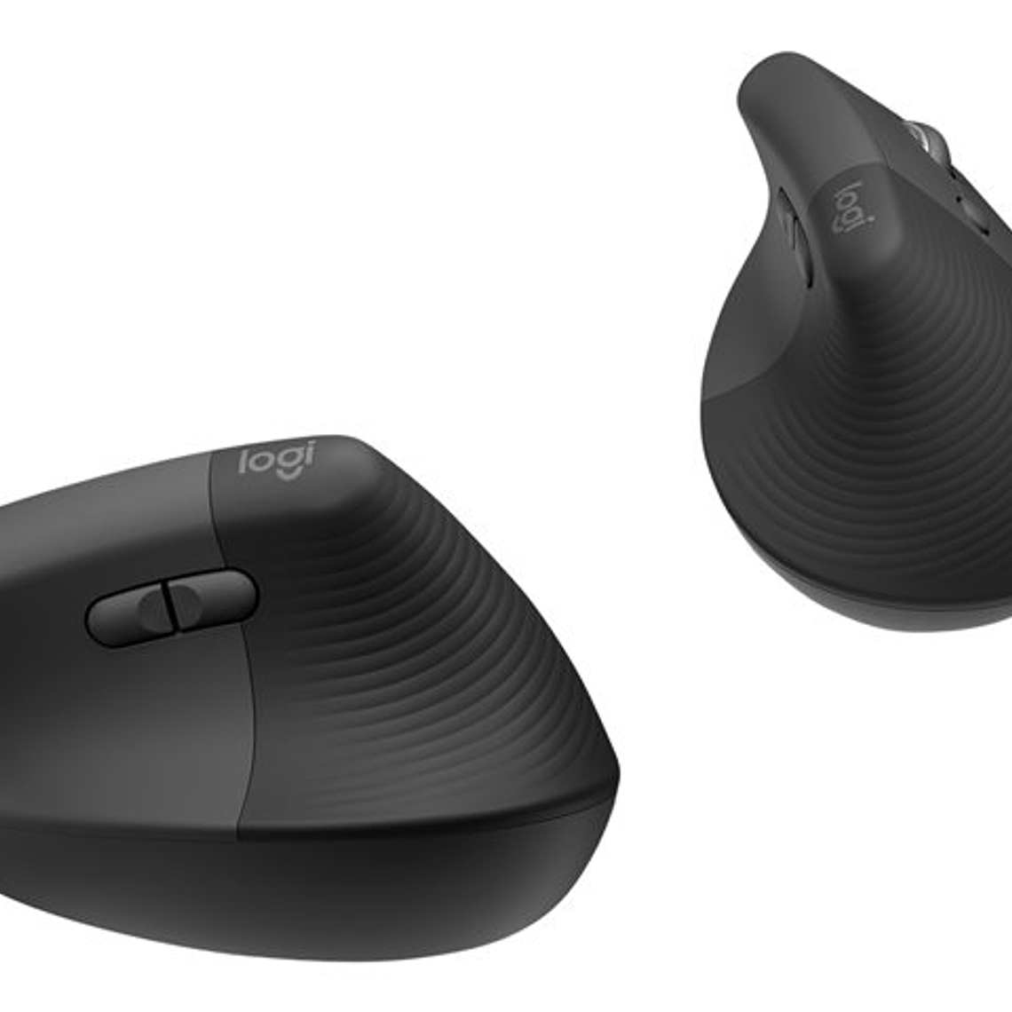 Logitech Mouse Inalambrico Lift Vertical Grafito 4