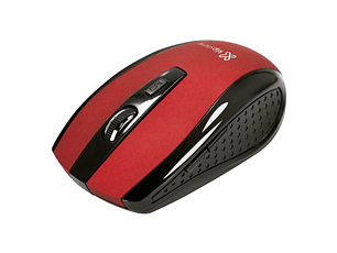 Klip Xtreme Mouse USB 6 Botones Nano Rojo KMW-340RD 