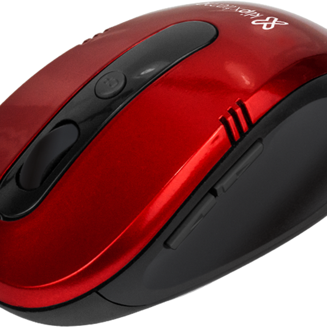 Klip Xtreme Mouse Inalambrico 6 botones 1600 DPI Rojo  1