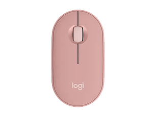 Logitech Mouse Bluetooth Pebble Mouse 2 M350s Rosado