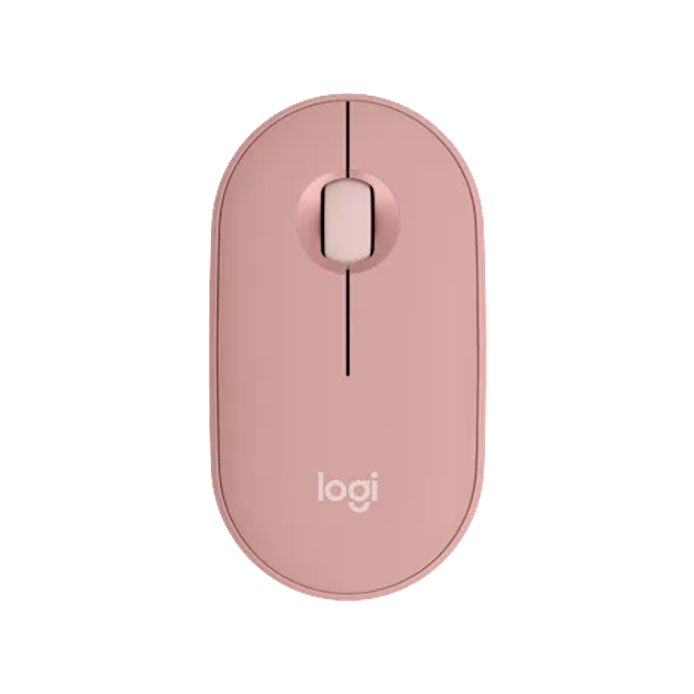 Logitech Mouse Bluetooth Pebble Mouse 2 M350s Rosado 1