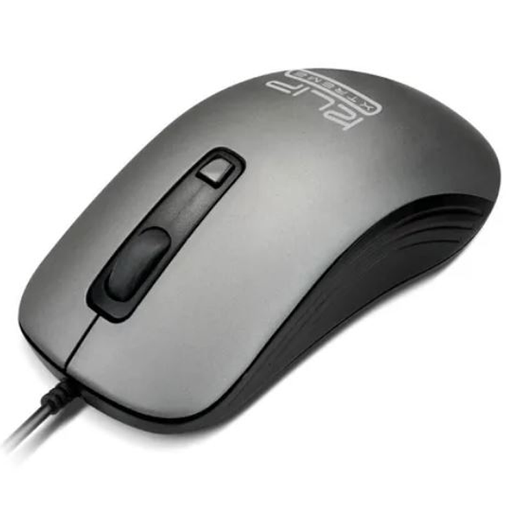 KlipX mouse con sensor optico USB 1000/1600 dpi- ambidiestro 1